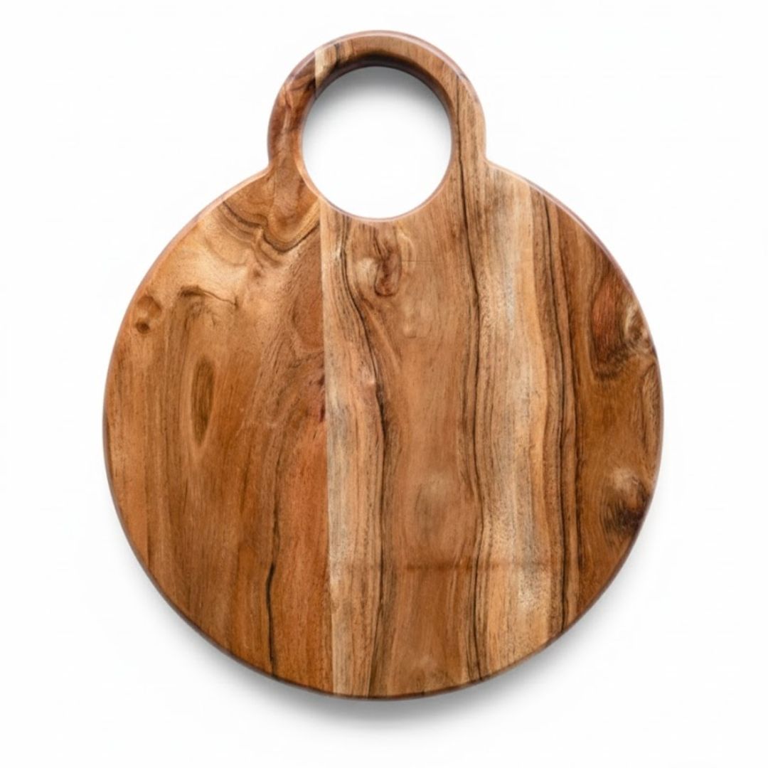 Round Hole Cutting Board for Sustainable Cooking